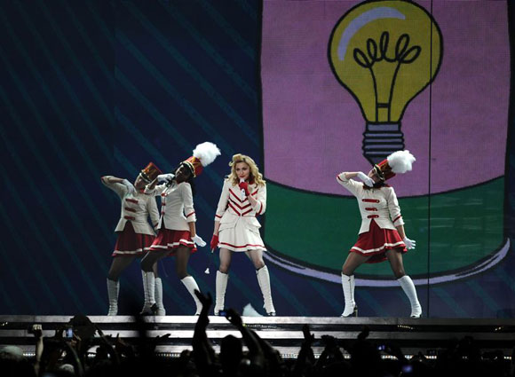 Madonna İstanbul'u salladı 8