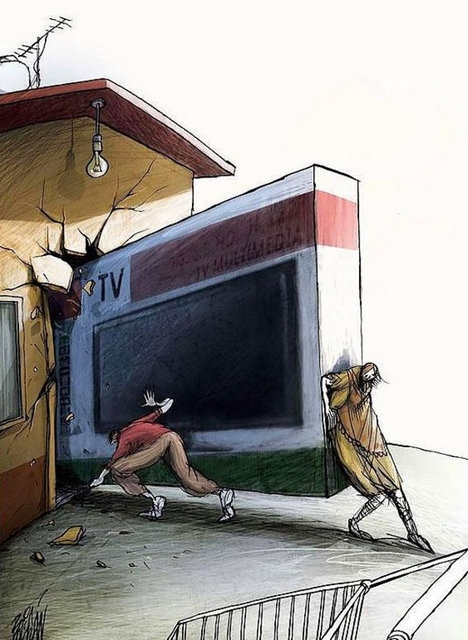 İnsanlığın halini anlatan karikatürler 15