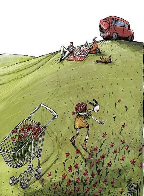 İnsanlığın halini anlatan karikatürler 19