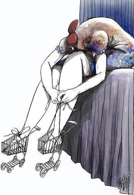 İnsanlığın halini anlatan karikatürler 7