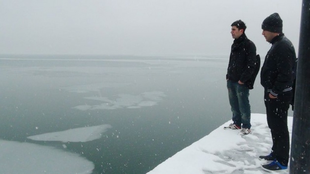 Van Gölü buz tuttu, görenler şaşırdı! 15
