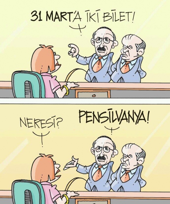 Seçim sonrası güldüren karikatürler 4