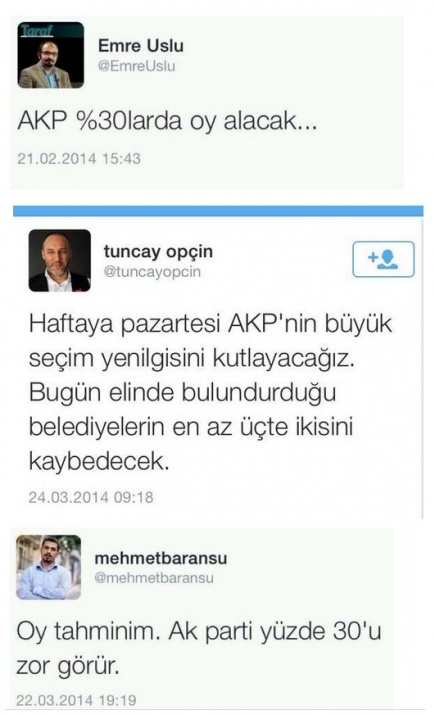 Sosyal medyaya malzeme olan paralel twitler 11