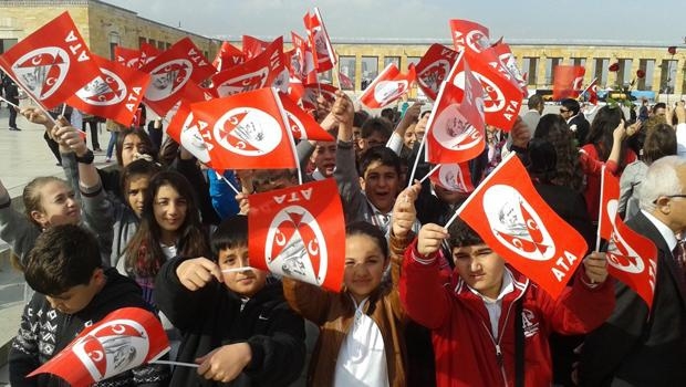 Anıtkabir'de 23 Nisan coşkusu 1