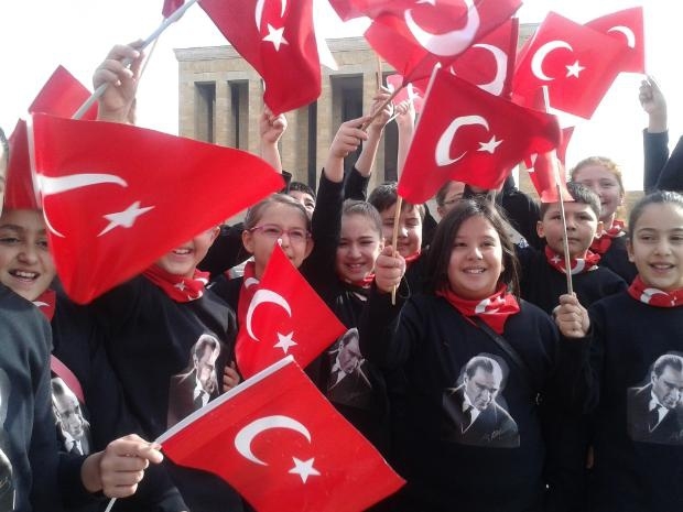 Anıtkabir'de 23 Nisan coşkusu 2