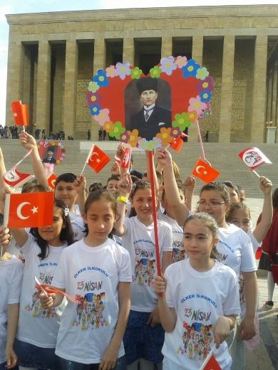 Anıtkabir'de 23 Nisan coşkusu 4