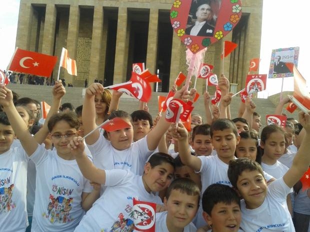 Anıtkabir'de 23 Nisan coşkusu 5