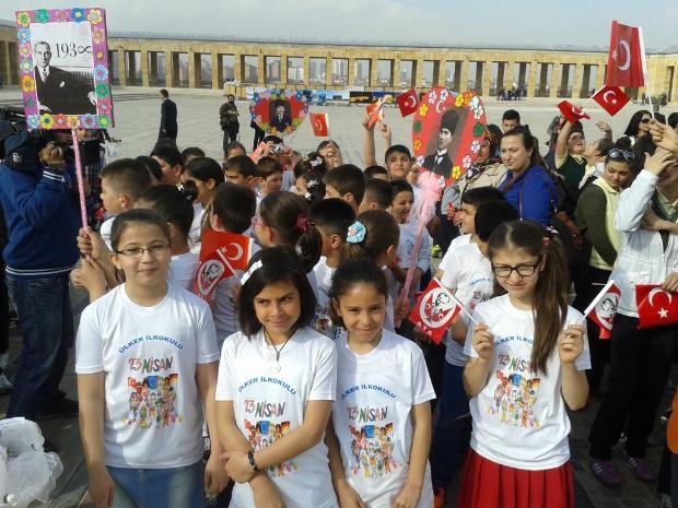 Anıtkabir'de 23 Nisan coşkusu 7