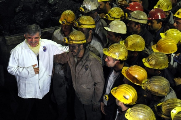Gül'den madencilere sürpriz ziyaret 21