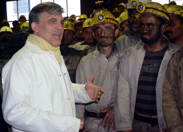 Gül'den madencilere sürpriz ziyaret 25