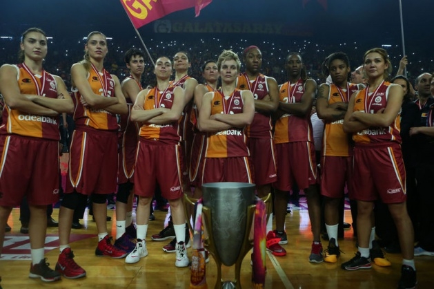 Potada şampiyon Galatasaray 5