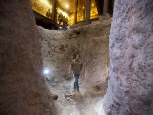 Hz. Davut'un sarayı burası mı?