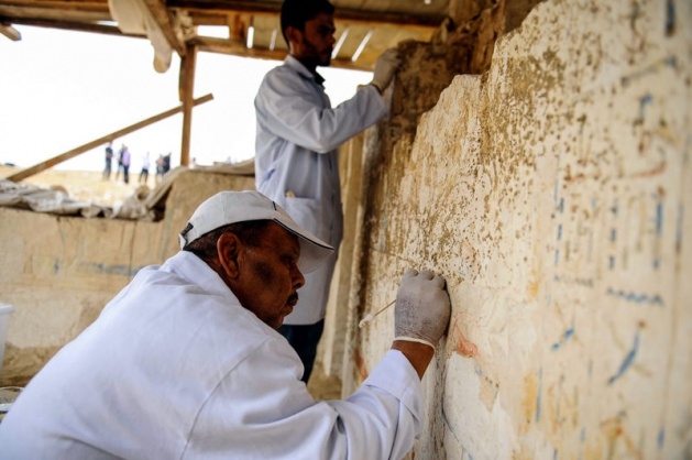 Mısır'da 3100 yıllık mezar bulundu 14