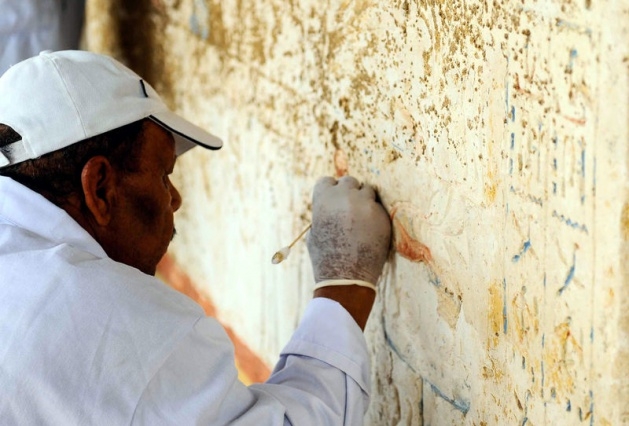 Mısır'da 3100 yıllık mezar bulundu 18