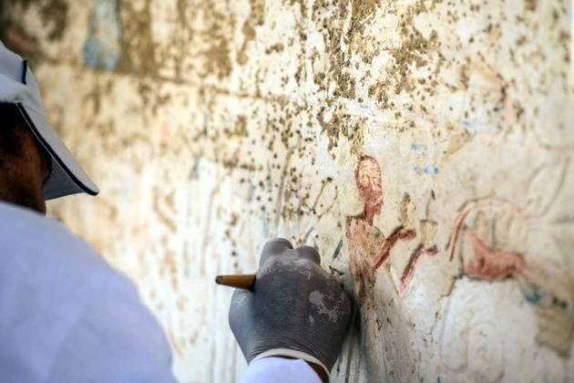 Mısır'da 3100 yıllık mezar bulundu 2