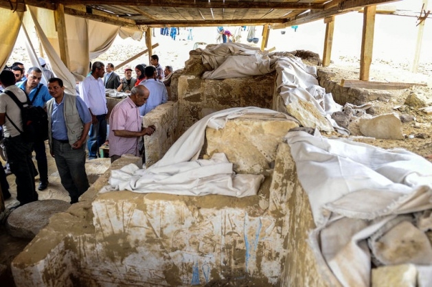 Mısır'da 3100 yıllık mezar bulundu 4