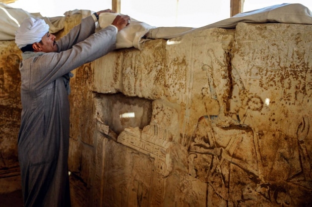 Mısır'da 3100 yıllık mezar bulundu 9