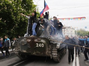 Ukraynada Emniyet Müdürlüğüne saldırı