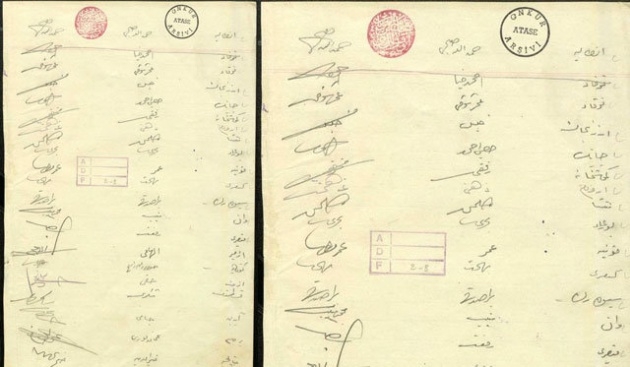 Orijinal Misak-ı Millî 20