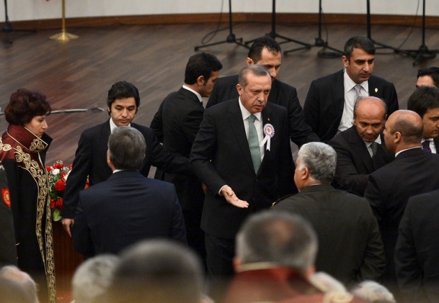 Erdoğan, Danıştay törenini terk etti 1