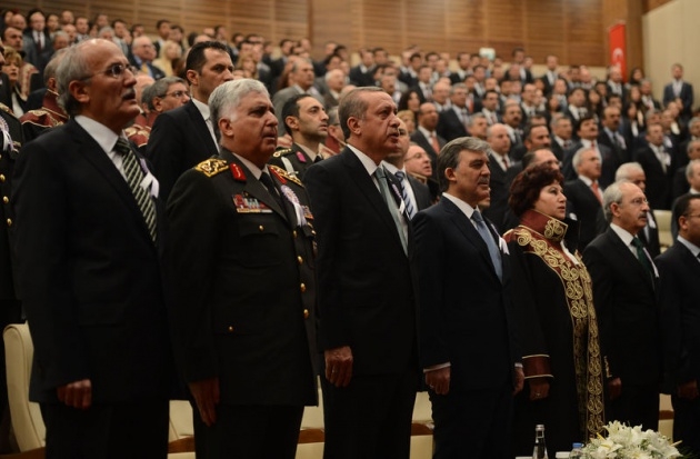 Erdoğan, Danıştay törenini terk etti 26
