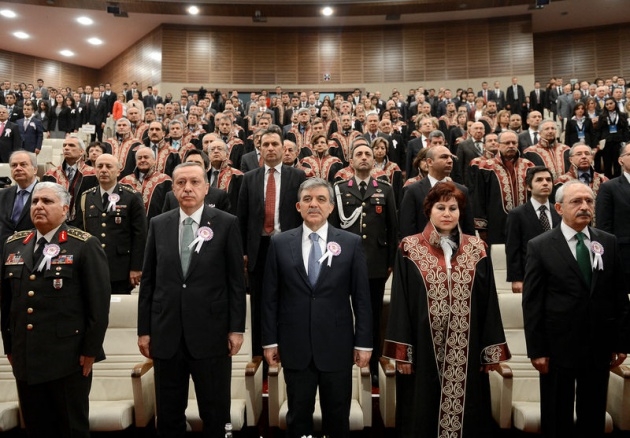 Erdoğan, Danıştay törenini terk etti 38