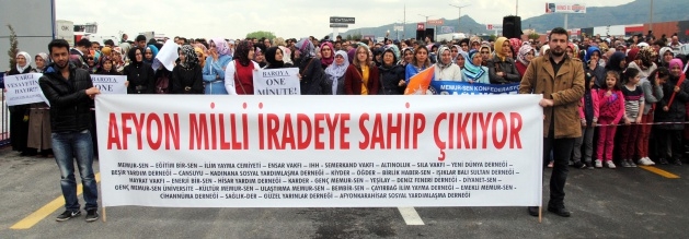 Başbakan Erdoğan'a Afyon'da büyük destek 15