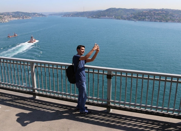 Bu da Boğaz Köprüsü Selfie'si 1