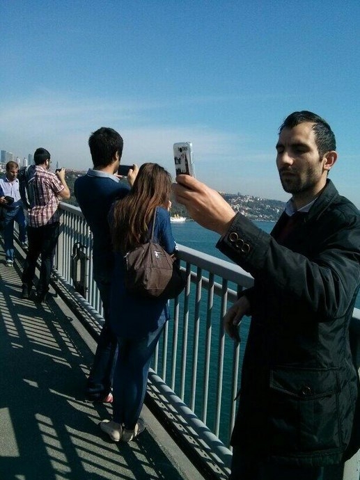 Bu da Boğaz Köprüsü Selfie'si 12