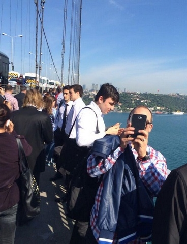 Bu da Boğaz Köprüsü Selfie'si 6