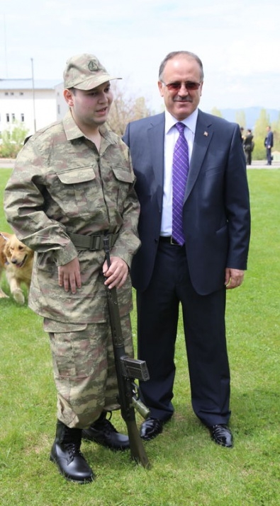 Engelliler askerlik heyecanı yaşadı 12