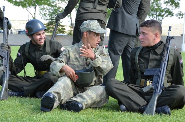 Engelliler askerlik heyecanı yaşadı 21