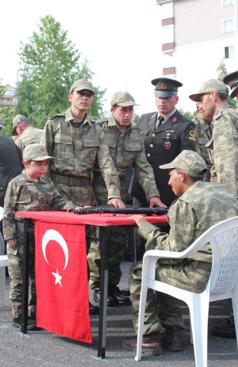 Engelliler askerlik heyecanı yaşadı 22