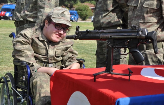 Engelliler askerlik heyecanı yaşadı 31