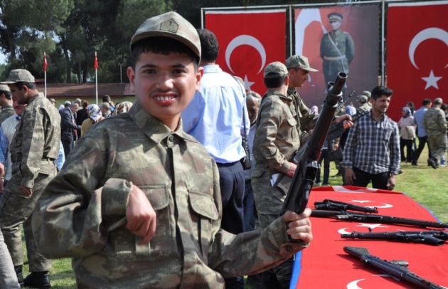 Engelliler askerlik heyecanı yaşadı 32