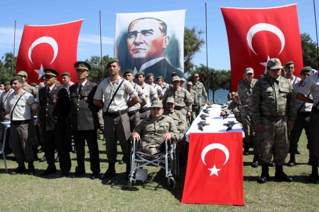 Engelliler askerlik heyecanı yaşadı 33