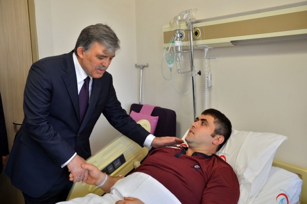 Cumhurbaşkanı Gül'den Soma ziyareti 16