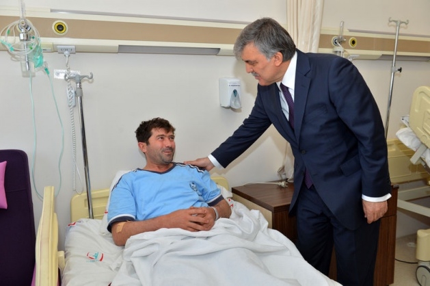 Cumhurbaşkanı Gül'den Soma ziyareti 19