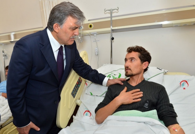 Cumhurbaşkanı Gül'den Soma ziyareti 20