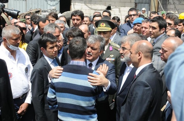 Cumhurbaşkanı Gül'den Soma ziyareti 42