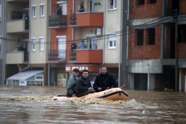 Bosna Hersek sular altında kaldı 12