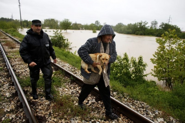 Bosna Hersek sular altında kaldı 2