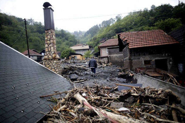 Bosna Hersek sular altında kaldı 23