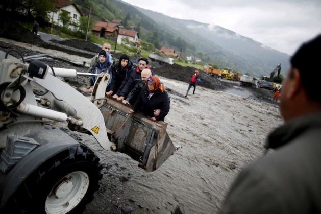 Bosna Hersek sular altında kaldı 26