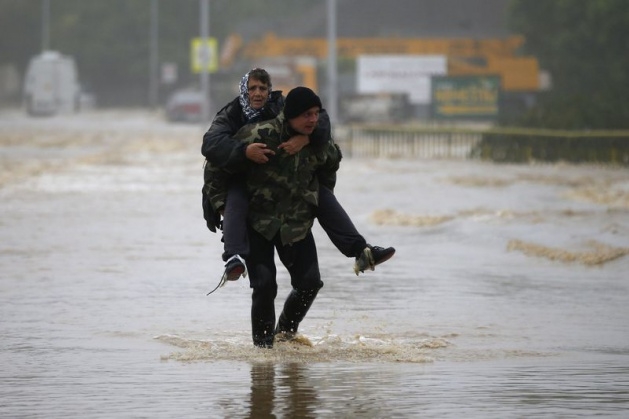 Bosna Hersek sular altında kaldı 27