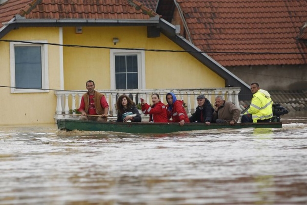 Bosna Hersek sular altında kaldı 31