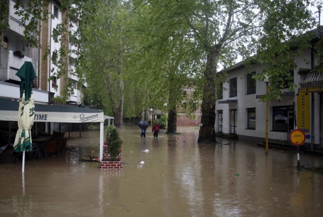 Bosna Hersek sular altında kaldı 47