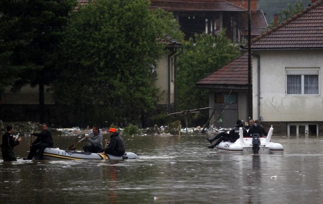 Bosna Hersek sular altında kaldı 50