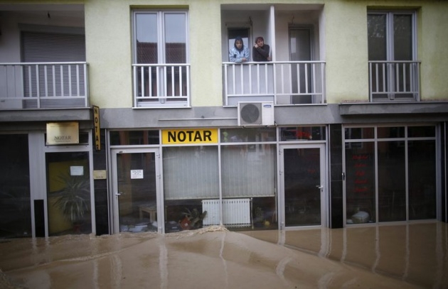 Bosna Hersek sular altında kaldı 52