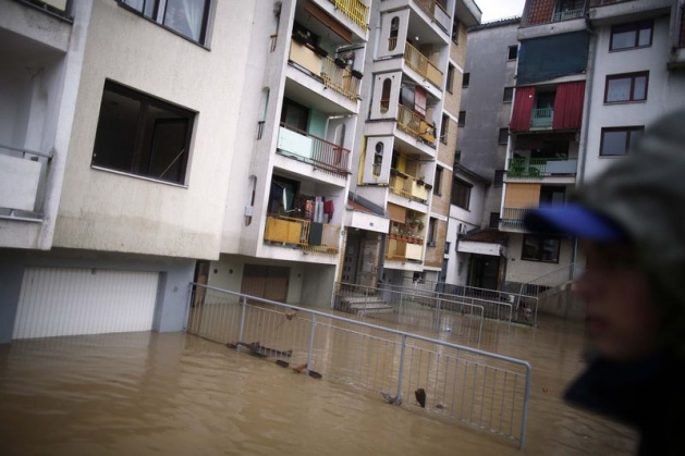 Bosna Hersek sular altında kaldı 54